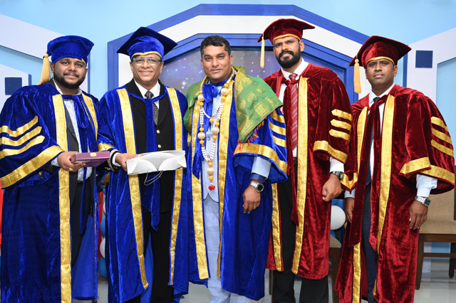 On Saturday, March 16th, 20 students from Grace Ministry Theological Bible College, Bangalore, which is associated with United Theological Research University, were awarded Certificates of B.Th by Bro Andrew Richard. 